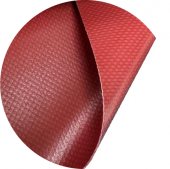 Материал ПВХ Tehnotex, Бордовый (2,5x65м; 650 г/м2; RAL 3004).