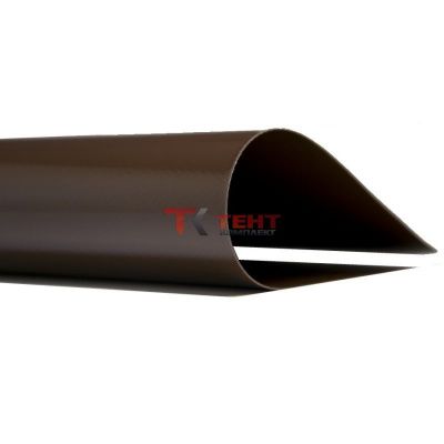 Ткань тентовая 630 г/м2 Multitarp, (ширина 2,5 м; рулон 162,5 м2) коричневый.