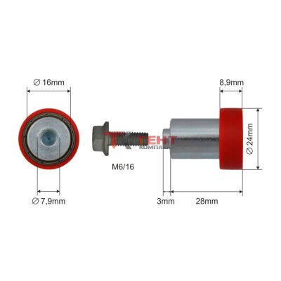 Ролик-подшипник SESAM (120260001; SVR-2601C).